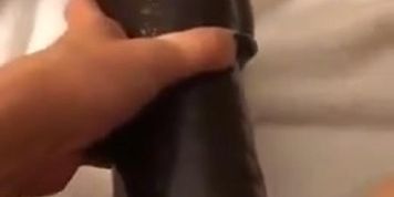 Naughty Big Dildo Show