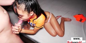 Dude ordering an amateur Thai teen Poohpea to satisfy his big white dick (Big_White_Dick_)