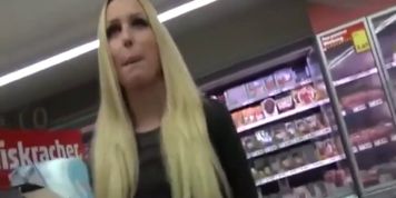 Girl fucked in store 