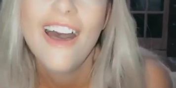 amateur big tits blonde teen gives titjob I found her at hookmet.com