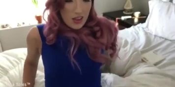 Dildo Footjob and Dirty Talk