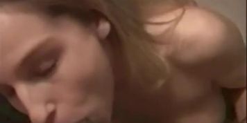Heather Brooke deepthroats in the dressing room and gets a facial (Heather Harmon)