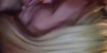 Wife sucking buddies cock.