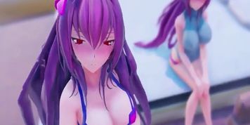 Scathach Is Hot Handy (4K/60Fps)