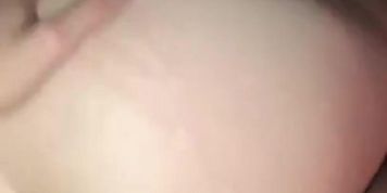 Fucking my girlfriend's white ass doggystyle
