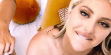 Two women share an intimate encounter (Kayley Gunner, Lena The Plug)