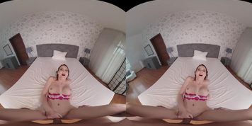 VRHUSH Charlie Red has her tight little hole stuffed (Charli Red)