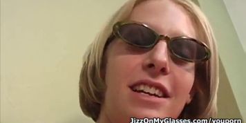 Cocksucking slut Ryan Star splattered with filthy cum all oer her face (Sweet Kara)