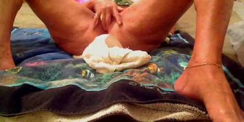 Granny Shirley gets pussy shaved plus... (Sandra Ann)