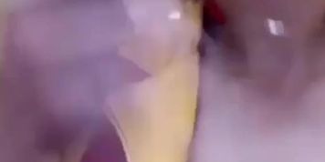 Big tits slutty blonde