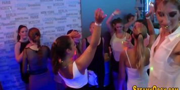 Spex cfnm teen rammed
