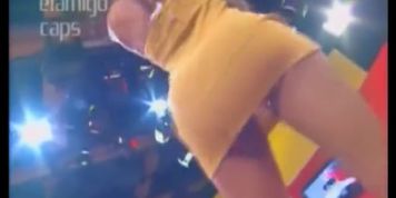 TV Crossed Legs Upskirt Compilation - video 1