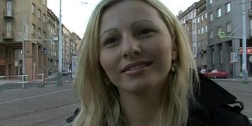 CZECH STREETS - Ilona takes cash for public sex - Czechstreets