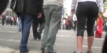 A big ass blonde amateur candid video