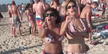 Cute group of party sluts going wild part5