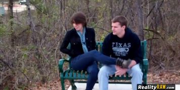 Watch this naughty swinger threesome having softcore sex now