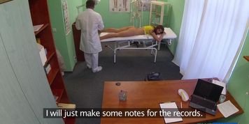 FakeHospital - Stunning Brunette Sees Doctor About Her Hot Pussy