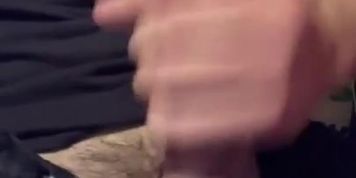 Huge load after quick jerk off