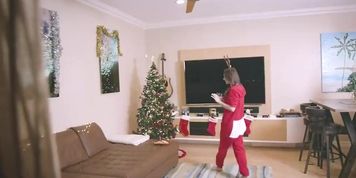naughty teens fucked by santa during quarantine holiday pornstar bbw threesome massage
