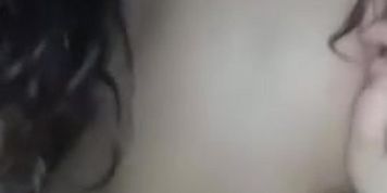 my teenage&nbsp;stepcousin plays with her big boobs when my uncles are not at home
