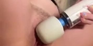 Sweetie goth chick pov multiple squirting solo