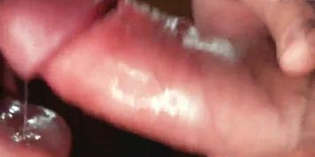 Close up fetish. Red lipstick in cum (Close Up Blowjob, Laura Orsolya)
