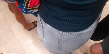 BULGE FLASH MILF CULONA PANTALON JEANS MEZCLIL ...