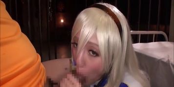 Japanese cosplay girl