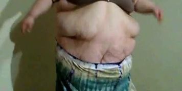 Big Belly SSBBW - Belly dancing