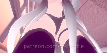 Teen Cat Girl Student Gets Nude & Face Rides You With Hidden Vibrator in Class POV Lap Dance
