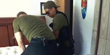 Real latina dickriding immigration officer