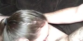 Wife&rsquo;s gives husband great blowjob
