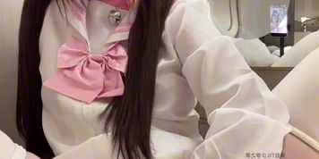 Pigtail adult woman pink sailor outfit white stockings masturbation