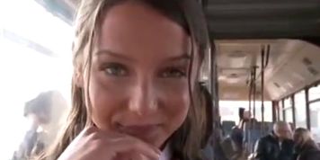 teen fucked in bus