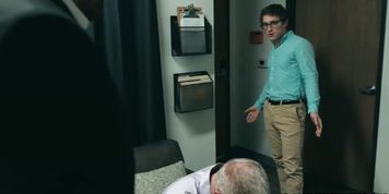 Stepdads rich boss wants his stepson to be in their company (Chris Damned)