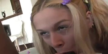 Violet Blue Bangs Hot Teen Step-son