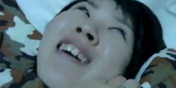 Horny Korean Amateur GF Masturbation BJ Fuck