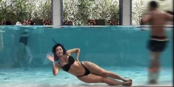 Ssunbiki Korean Model Showing Off Her Huge Bouncing Tits And Wide Hips
