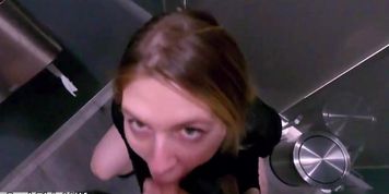 Unlucky Shoplifter Fucked in Mall Toilet  Real Public
