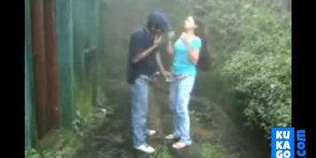 Indian Couple Fuck In The Rain