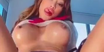 big boobs asian dildo ride