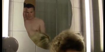 German Mature Shower Anal