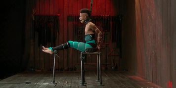 Ebony Slave Bound And Spanked 3d Porn