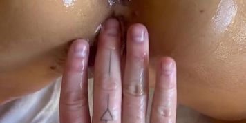 ASA AKIRA ONLYFANS USES LUBE TO GET FUCKED