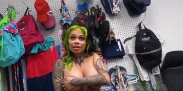 XWife Karen convince Jack Vegas to let her go by letting him screw her porn (Milla Vincent)