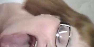 bbw sucks a dick till it explodes