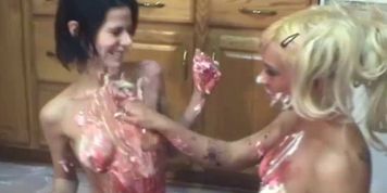 Lesbians Have Fun With Food
