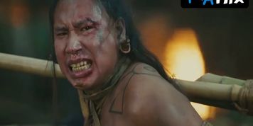 Iazua Larios Breasts Scene  in Apocalypto