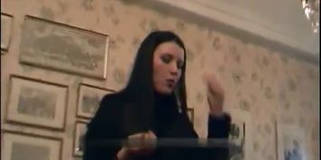 Italian goddess trampling and shoes worship