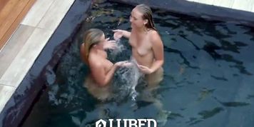 LUBED - Two lubed up fun outgoing girls love to share the cock (Alyssa Cole, Bailey Brooke)